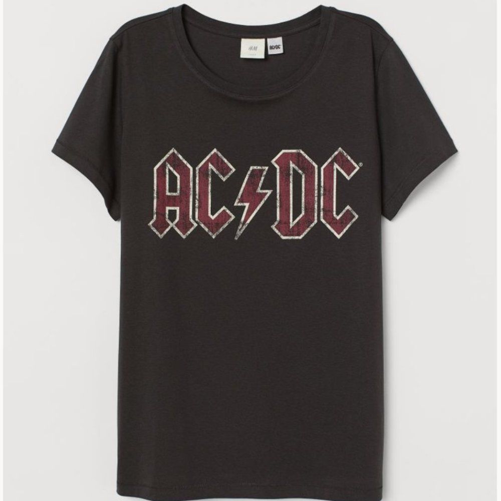 H&M x ACDC T-shirt Size XS